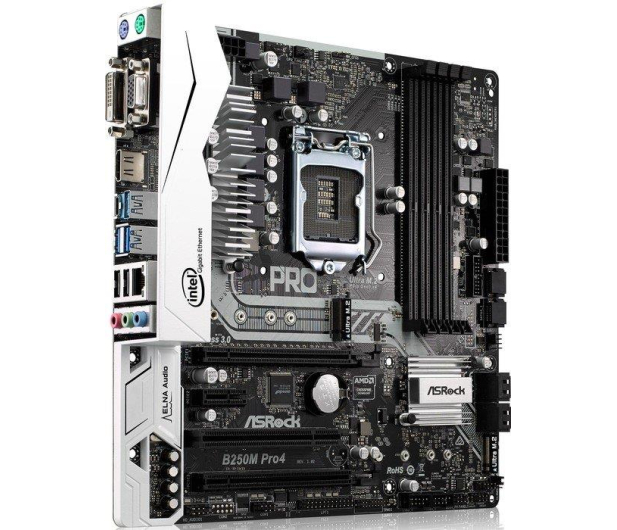 ASRock B250M PRO4 (2xPCI-E DDR4 USB3/M.2) - 342781 - zdjęcie 2